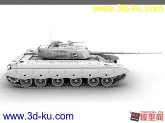 3D打印模型98式坦克的图片