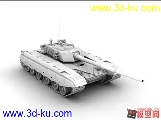 3D打印模型98式坦克的图片