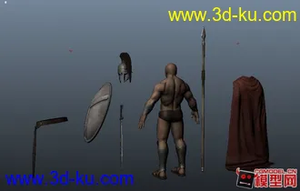 3D打印模型斯巴达【原创】的图片