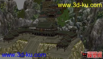 【笑傲江湖】 唐门场景全图 模型贴图下载（顺带唐门教主）的图片