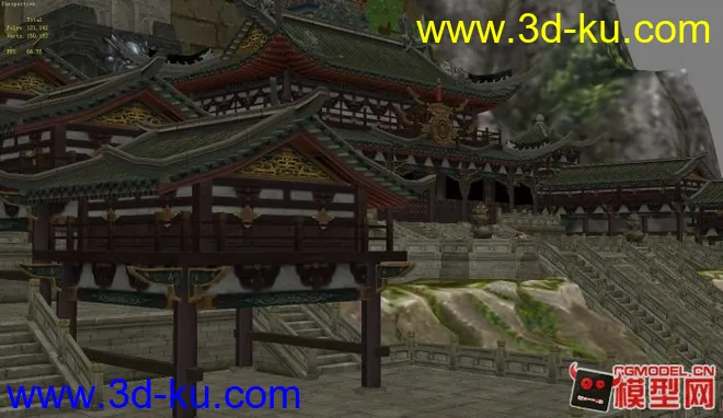 【笑傲江湖】 唐门场景全图 模型贴图下载（顺带唐门教主）的图片4