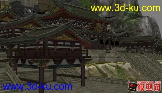 【笑傲江湖】 唐门场景全图 模型贴图下载（顺带唐门教主）的图片