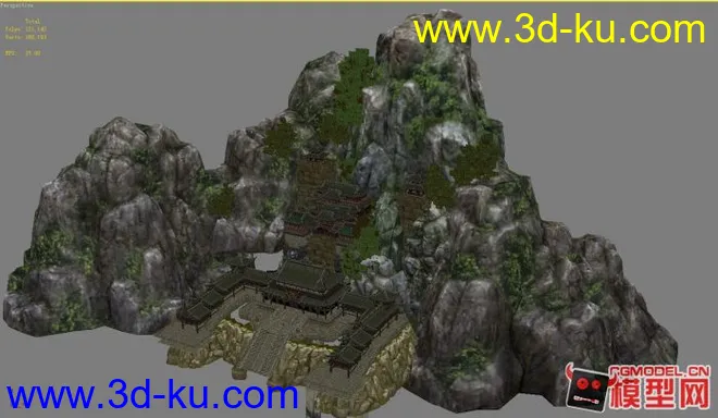 【笑傲江湖】 唐门场景全图 模型贴图下载（顺带唐门教主）的图片5