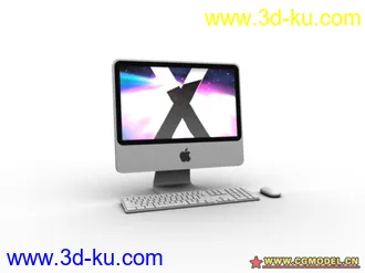 3D打印模型Apple IMAC的图片