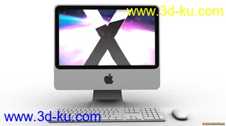 3D打印模型Apple IMAC的图片