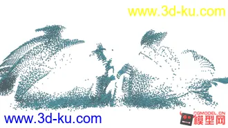 3D特效粒子爆炸模型，喜欢就拿走吧的图片
