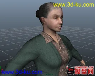 老妇人模型的图片