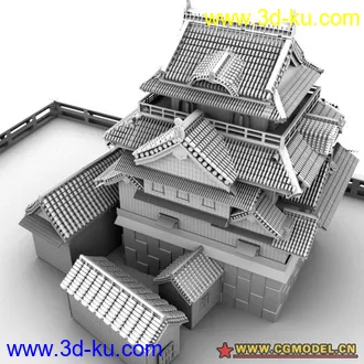 古典建筑模型 枪模（学习中）的图片
