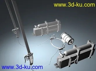 3D打印模型进击的巨人 立体机动装置的图片