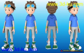 3D打印模型卡通的图片