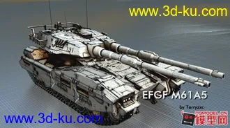 3D打印模型高精地球联邦61式5型-E.F.G.F M61A5的图片