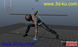 3D打印模型原创人物+完美绑定的图片