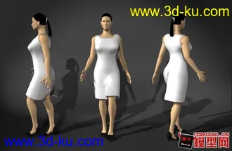 3D打印模型男人女人动作的图片