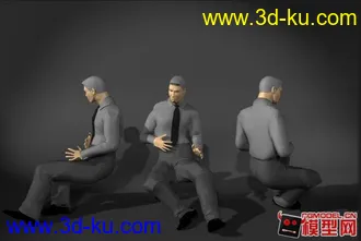 3D打印模型男人女人动作的图片