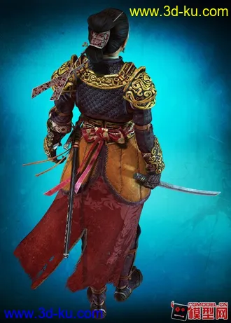 3D打印模型女战士的图片