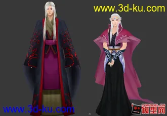 3D打印模型妖界 美男美女的图片