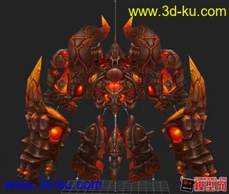 3D打印模型牛13 将军的图片