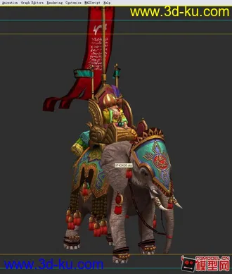 3D打印模型神象英雄的图片