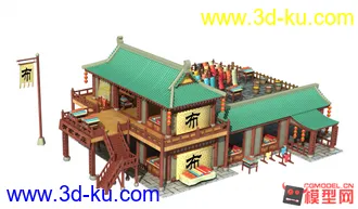 3D打印模型根据原画制作的大概的图片