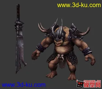 3D打印模型怪物做的一般求指点的图片