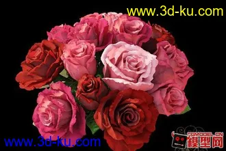 3D打印模型精品花朵 高模有材质的图片