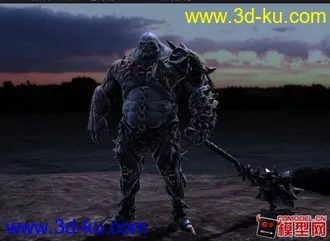 次世代游戏场景模型Imrod Shader Demo Shadowmap的图片