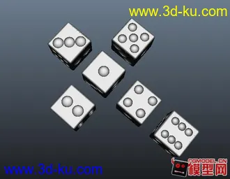 骰子，模型，下载的图片