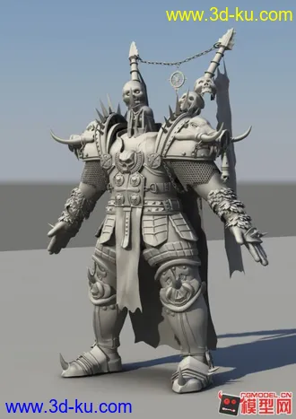 一个算霸气的模型的图片