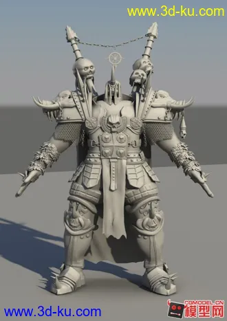 一个算霸气的模型的图片