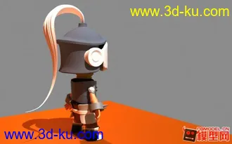 3D打印模型[原创]卡通小骑士第二弹的图片