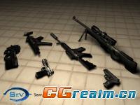 Counter Strike 武器合集模型的图片1