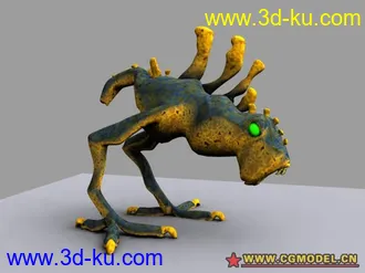 3D打印模型游戏怪物篇2  （带动画）的图片
