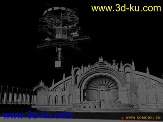 3D打印模型很精细的场景的图片