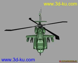 3D打印模型老型号的阿帕奇····的图片