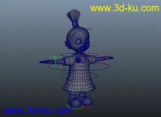 3D打印模型小女孩的图片