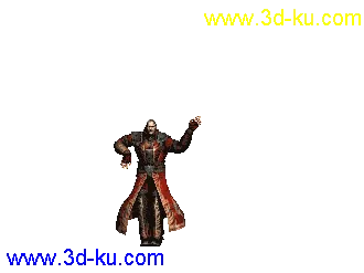 真三国无双6丁奉模型，四边面的中模的图片