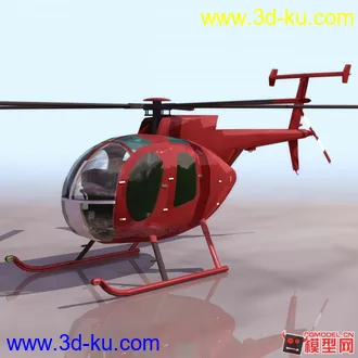 买书赠送的高清直升飞机模型+贴图 第一次发模型贴(手生)的图片