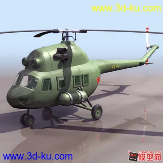 买书赠送的高清直升飞机模型+贴图 第一次发模型贴(手生)的图片