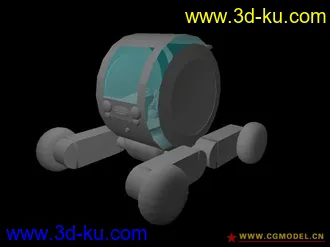 3D打印模型概念小汽车的图片
