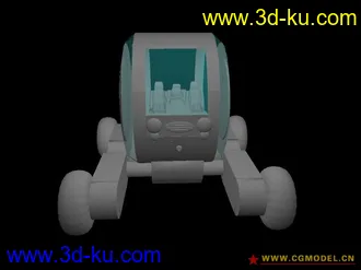 3D打印模型概念小汽车的图片