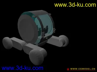 3D打印模型概念小汽车的图片
