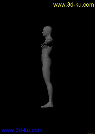 3D打印模型肌肉男（传）的图片