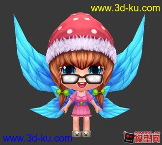 3D打印模型2头身 小可爱的图片