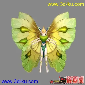 3D打印模型蝶精灵的图片