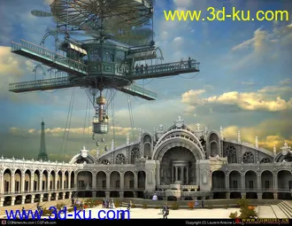 3D打印模型场景的图片