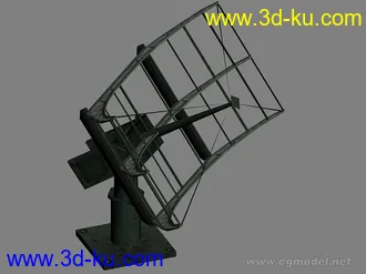3D打印模型雷达探测器的图片