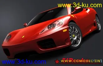 3D打印模型Ferrari 360 Modena的图片