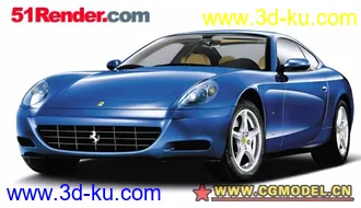 3D打印模型Ferrari 612的图片