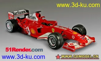 3D打印模型Ferrari F1的图片
