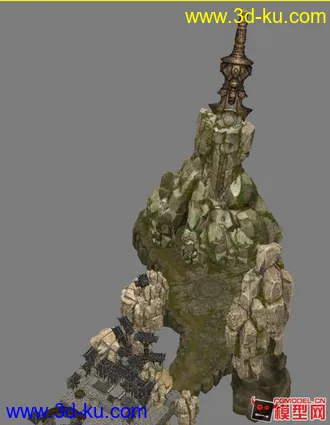 【笑傲江湖】 给力呈现  华山 场景全图  模型贴图下载的图片